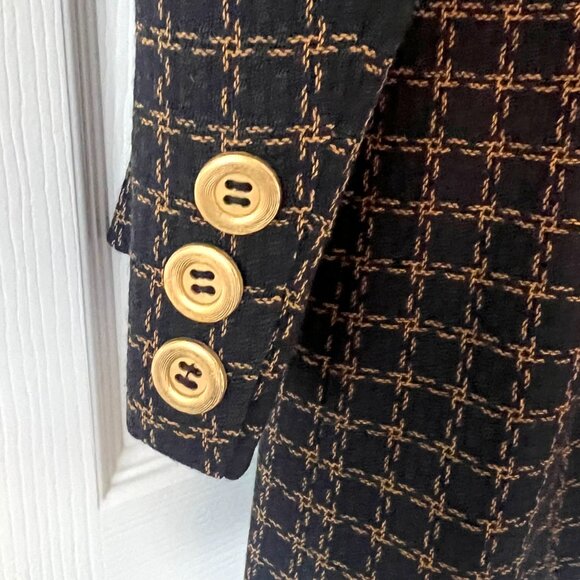 Blu's Designer 100% High-Quality Wool Women's Pant Suit Size 14! - Picture 6 of 16